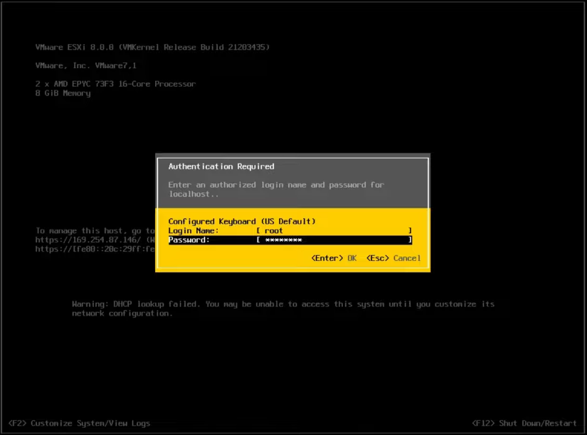 نصب و پیکربندی VMware vSphere ESXI 8.0 (پارت 2) 1