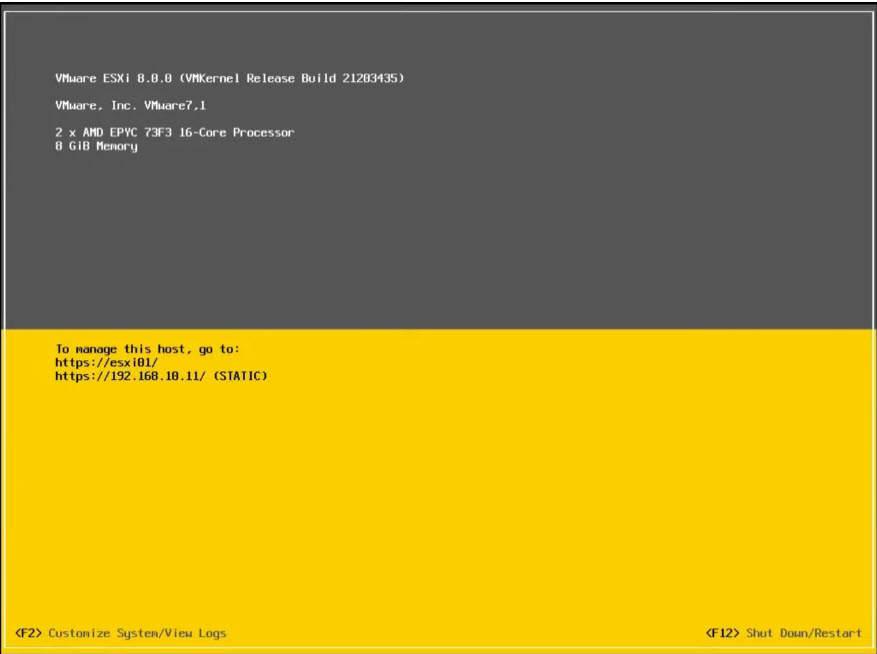 نصب و پیکربندی VMware vSphere ESXI 8.0 (پارت 2) 10